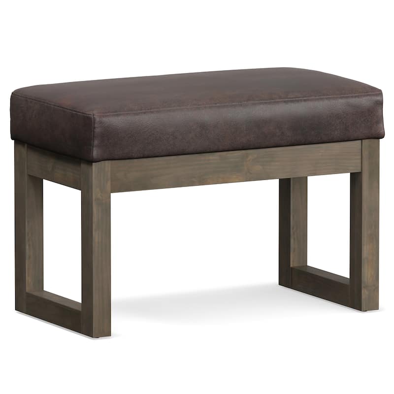 WYNDENHALL Madison 26 inch Wide Contemporary Rectangle Ottoman Bench