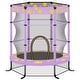 preview thumbnail 4 of 3, Trampoline with Safety Enclosure Net Outdoor Indoor Trampoline