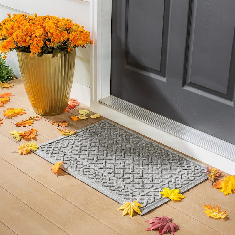 20" x 30" Waterhog Indoor/Outdoor Rug, Cable Weave - 20" x 30" Rectangle