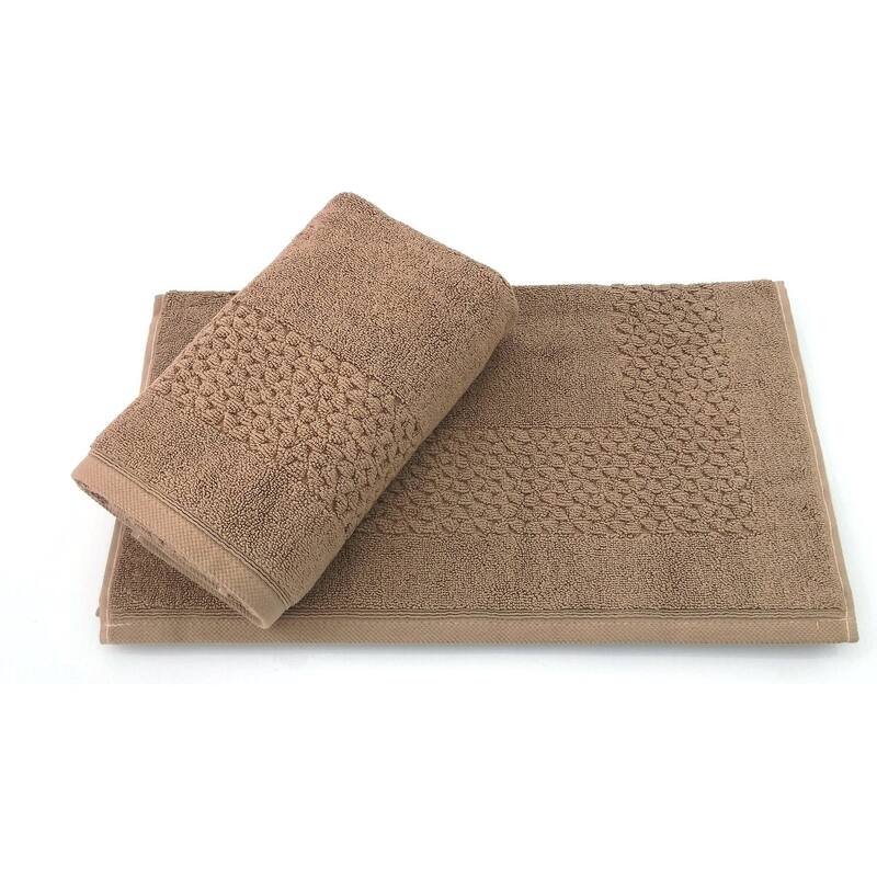Classic Turkish Towel Hardwick 900 GSM Bath Mat (Set of 2)