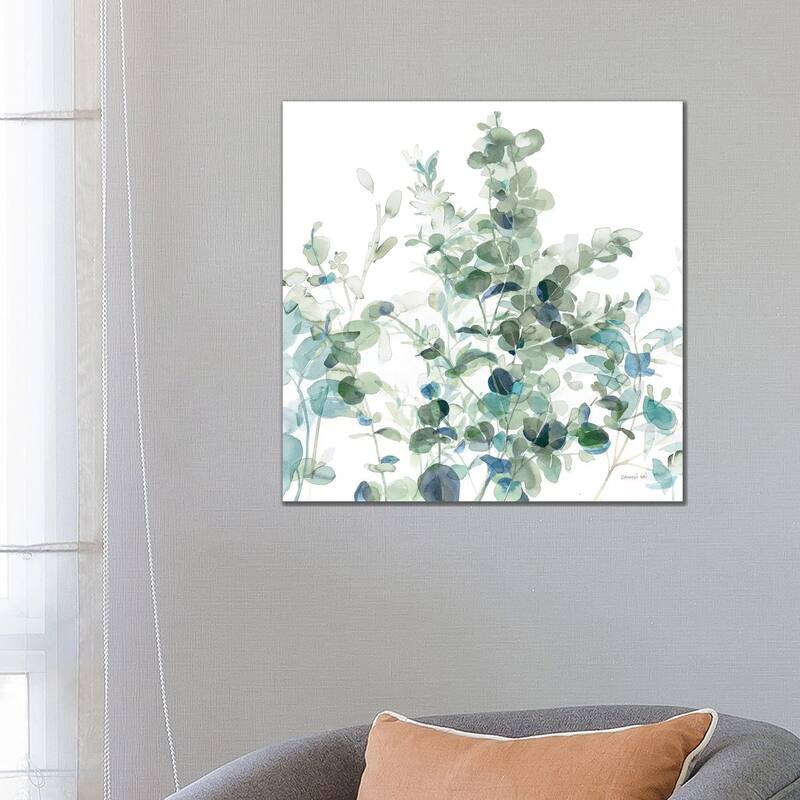 iCanvas "Eucalyptus I Cool" by Danhui Nai Canvas Print - 26x26x1.5