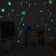 preview thumbnail 2 of 4, Walplus Peel and Stick Wall Sticker Art Glow In Dark Meteor Stars