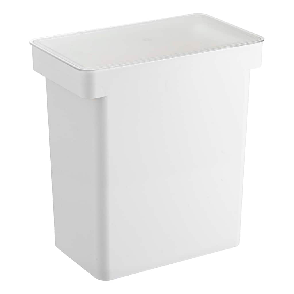 Yamazaki Home Rolling Airtight Pet Food Container (25 lbs.), Polypropylene, Extra Large, 6.6 gallons, 25 liters