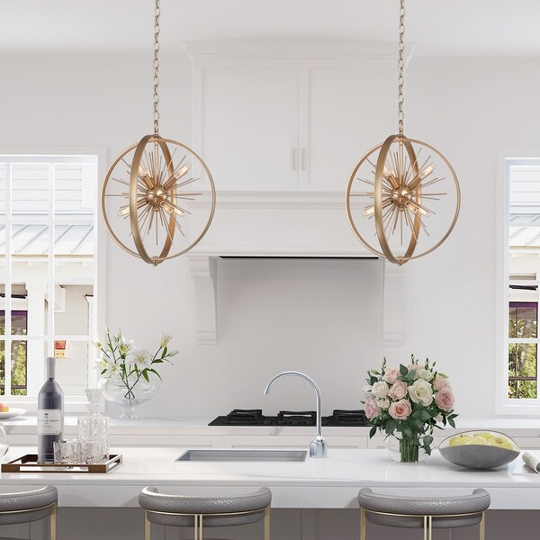 Sunburst pendant light cheap
