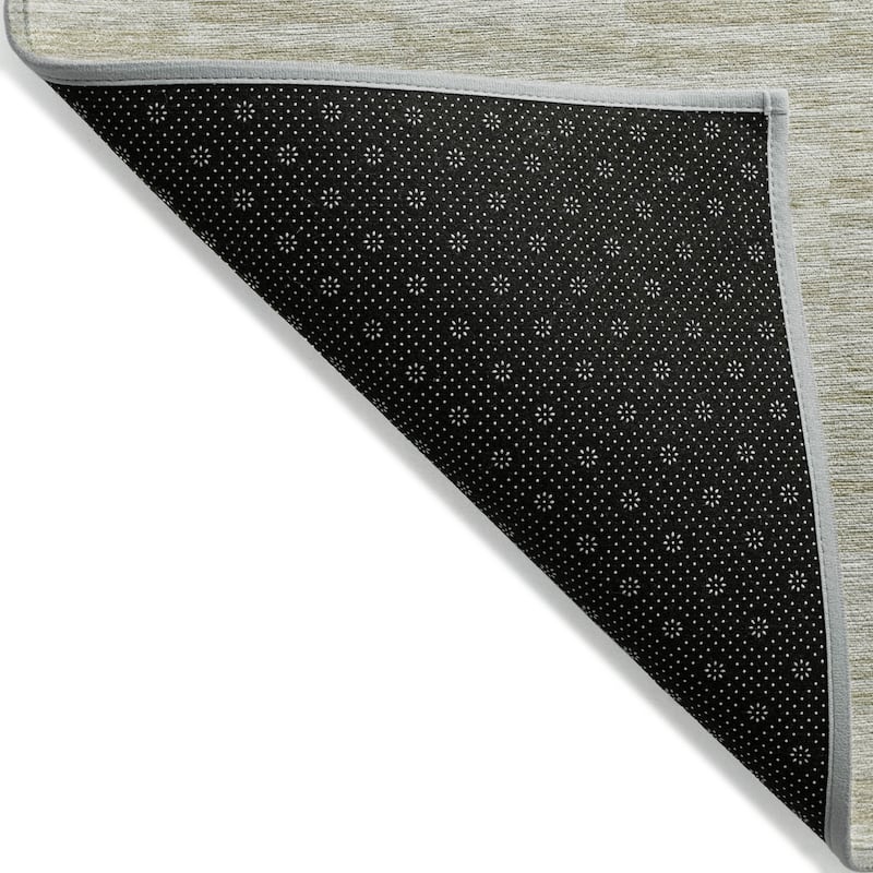 HomeRoots Striped Transitional Rectangle Outdoor Rug