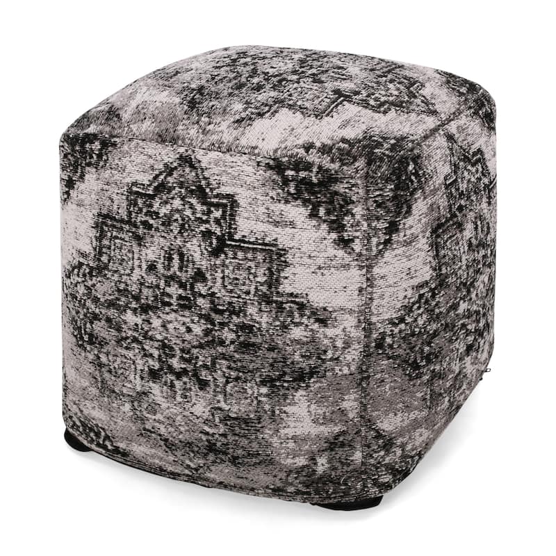 Sellek Square Pouf - Multi