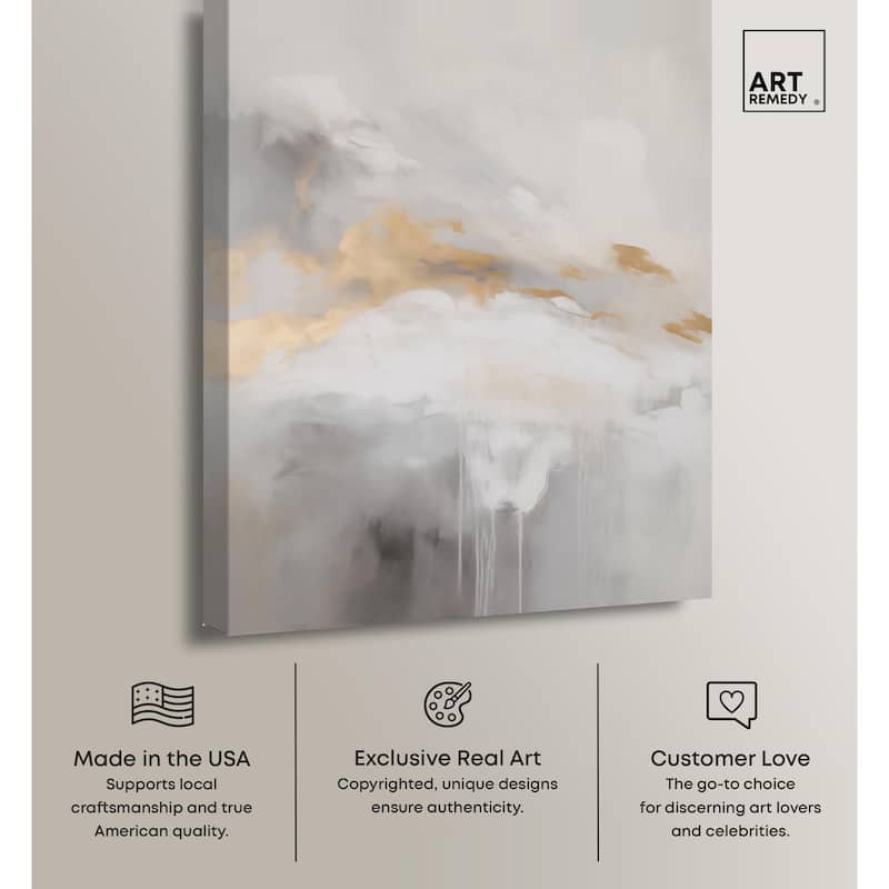 Mellowed Mist I Canvas by Art Remedy, Gallery Wrapped
