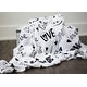 preview thumbnail 1 of 2, Love 100% Organic Muslin Swaddle Blanket