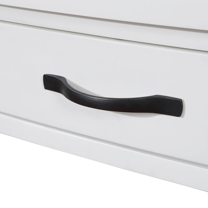 Retro 33.8" Small Triangle Corner Table for Small Spaces