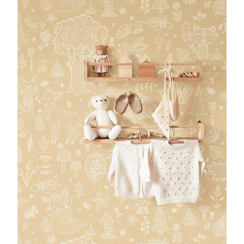 Galerie Wallcoverings Little Explorers 2 Forest Kingdom Non-woven Matte Wallpaper Roll