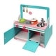 preview thumbnail 7 of 7, Badger Basket Retro Diner and Kitchen Doll Playset with Accessories