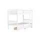 preview thumbnail 32 of 31, Twin Bunk Bed with 2 Storage Drawers and Convertible to 2 Standalone Beds (250lb Capacity)