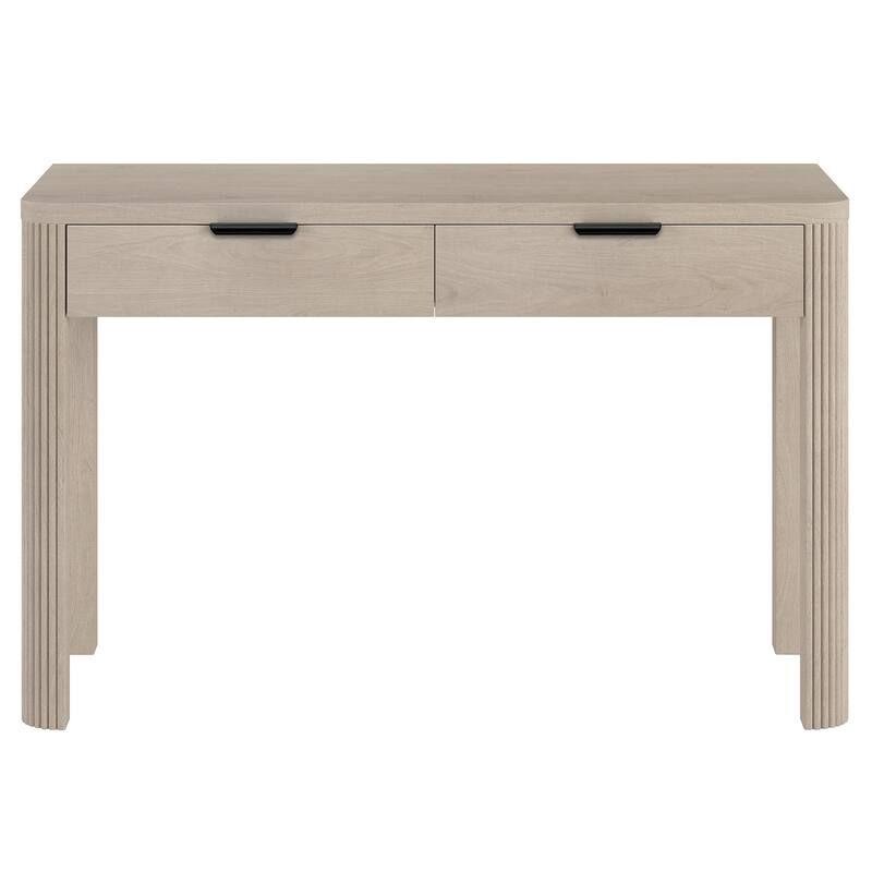 Lonsdale 48" Wide Rectangular Fluted Desk