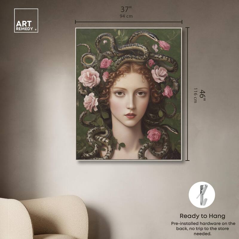 Medusa Canvas by Art Remedy