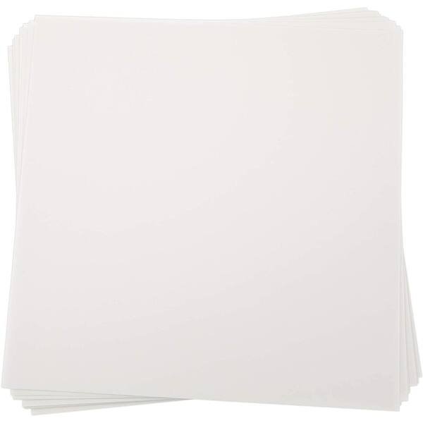 Paper Junkie 100-Pack White Translucent Vellum Paper Sheets for ...
