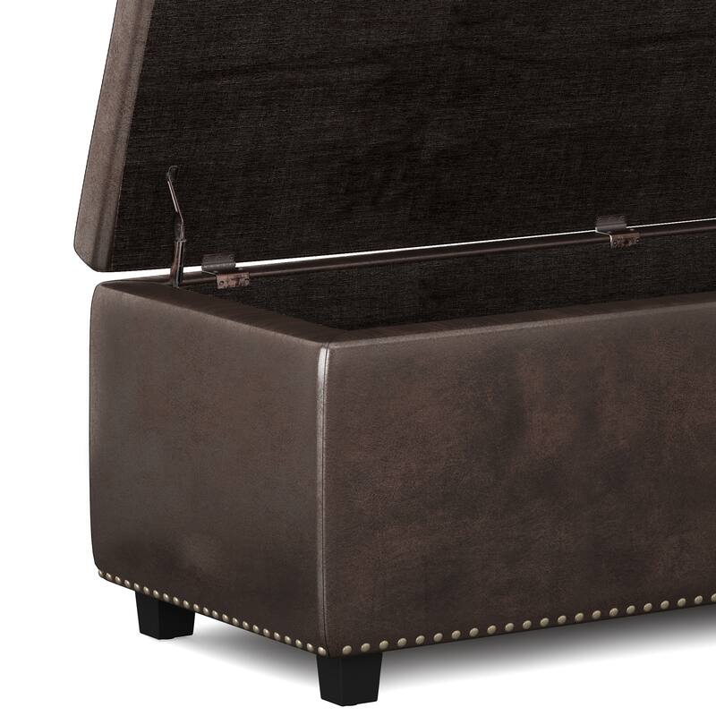 Modern Storage Ottoman for Living Room