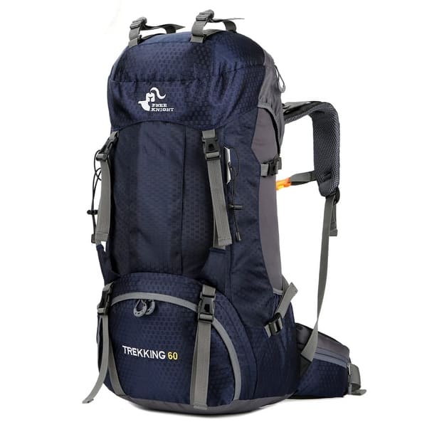 60l outdoor nylon waterproof hiking camping backpack multiple options available 60L Waterproof Hiking Camping Backpack with Rain Cover, Lightweight Outdoor  Sport Travel Daypack for Climbing Touring - Bed Bath & Beyond