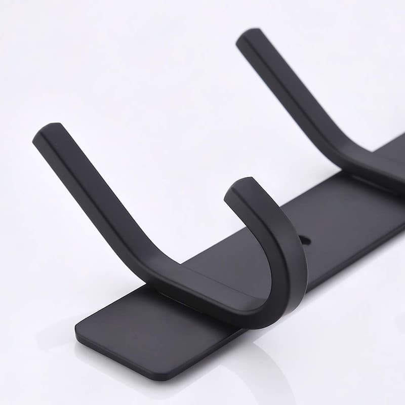 Bathroom Robe and Towel Hook Rack with 5 Hooks