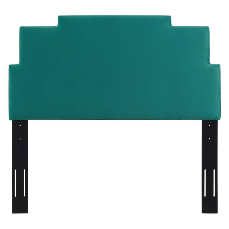 Kasia Performance Velvet Full/Queen Headboard - Teal