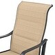 preview thumbnail 10 of 21, PATIO FESTIVAL Outdoor Swivel Metal Dining Chair (2-Pack)