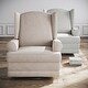 preview thumbnail 4 of 36, Storkcraft Serenity Wingback Upholstered Recline Glider