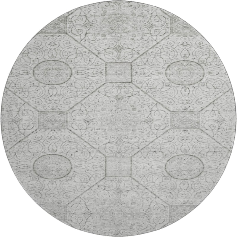 Premium Washable Super Soft Traditional Mosaic Mayfield Rug