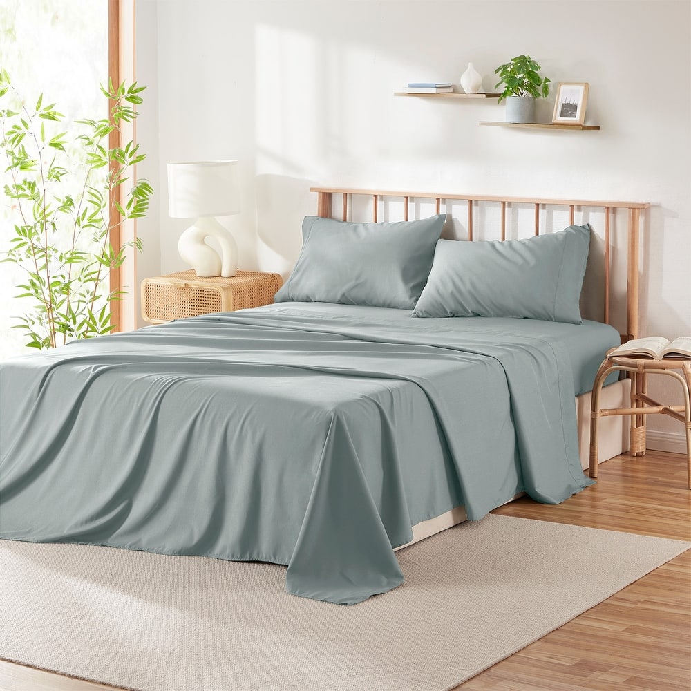 Empyrean Premium Bamboo Blend Fitted Sheet Set