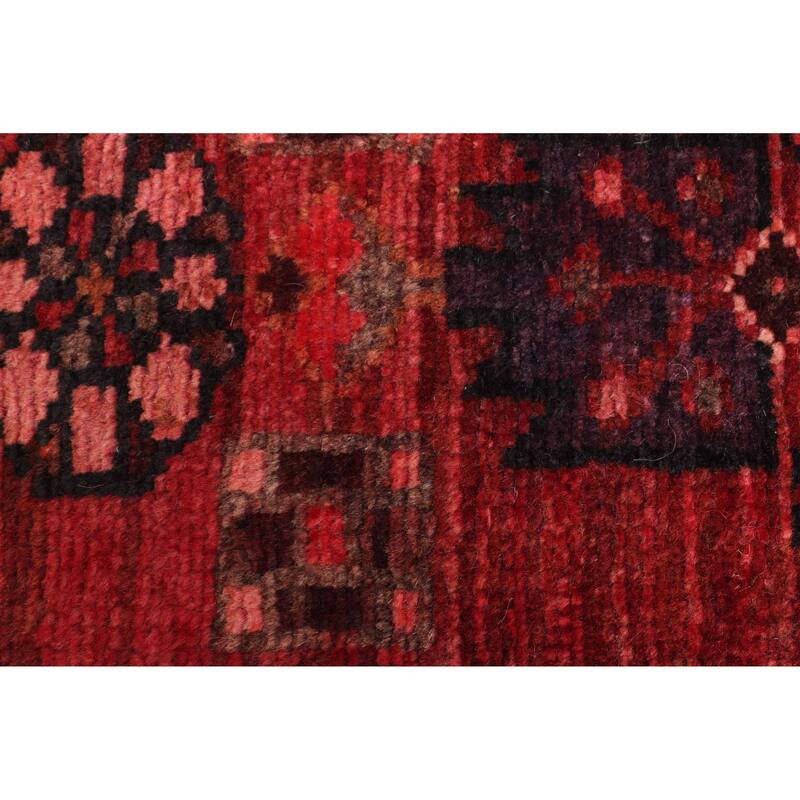 ECARPETGALLERY Hand-knotted Andelz Red Wool Rug - 3'6 x 6'7