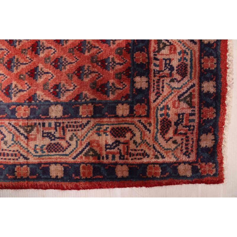 ECARPETGALLERY Hand-knotted Andelz Copper Wool Rug - 4'0 x 7'0