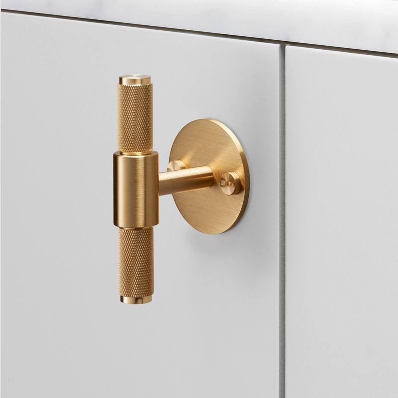 Buster + Punch UTB-054026 Cross 3-3/4" Bespoke Modern Industrial - Brass