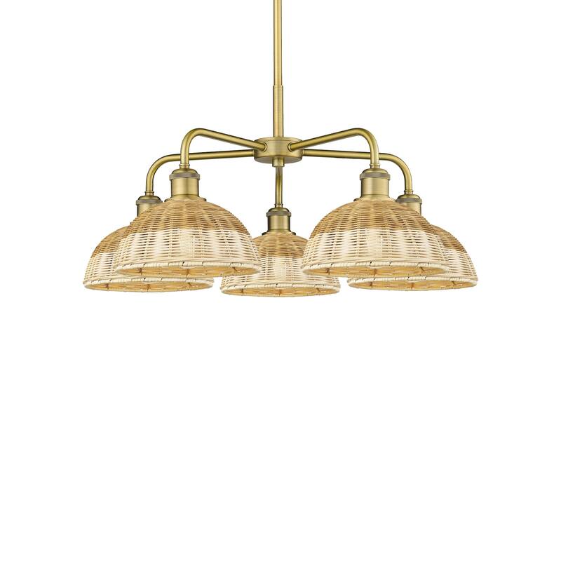 Innovations Lighting 516-5CR-14-28 Bristol Natural II Chandelier