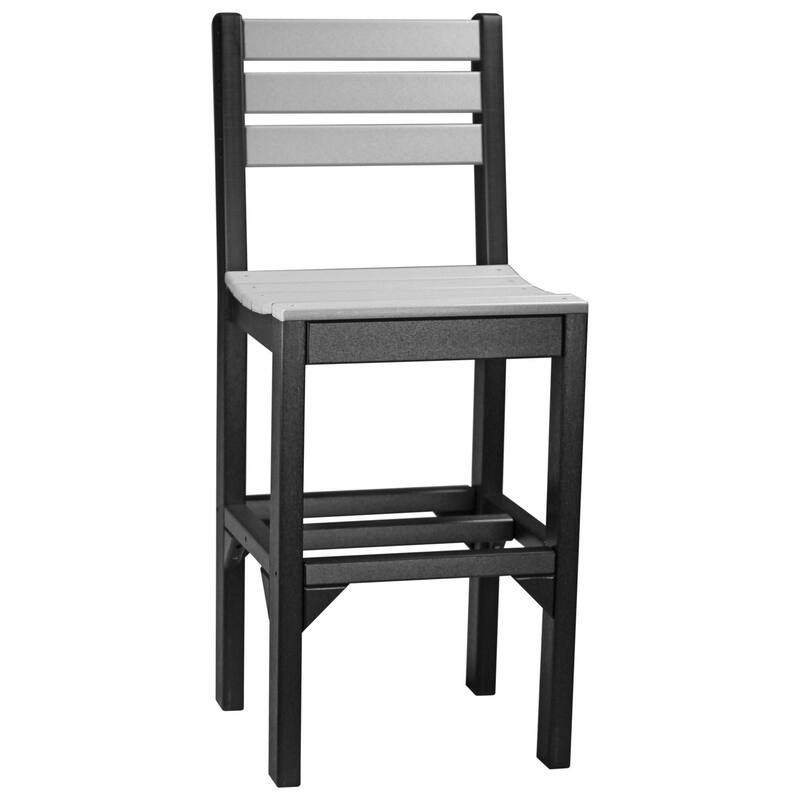 Set of 4 Poly Lumber Island Side Chairs