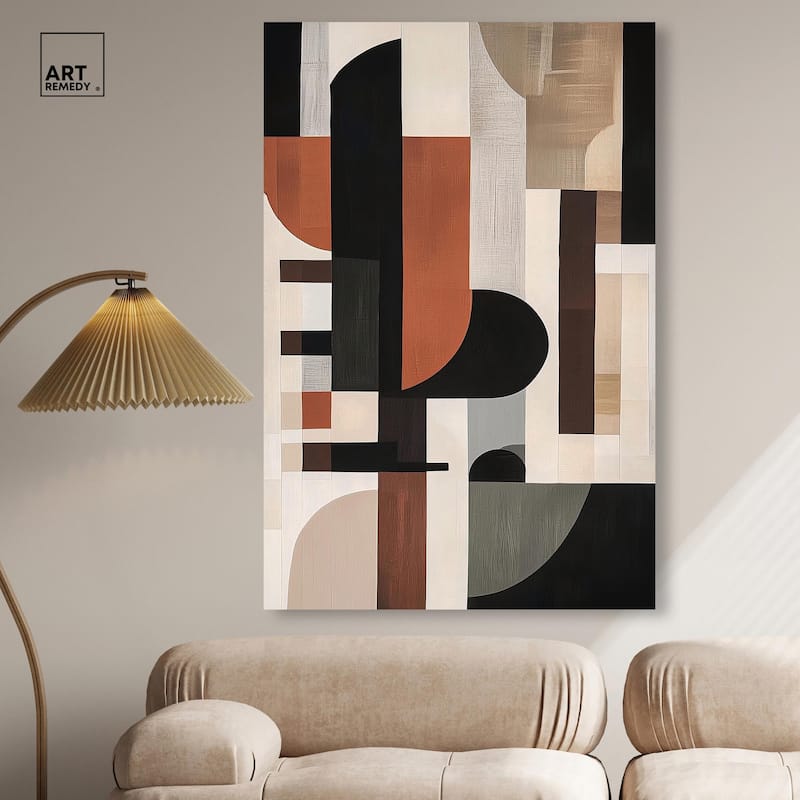 Jahns' Abstraction I Canvas by Art Remedy, Gallery Wrapped