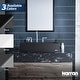 preview thumbnail 10 of 8, Karran Envy Quartz 24.5 inch Bathroom Vessel Sink