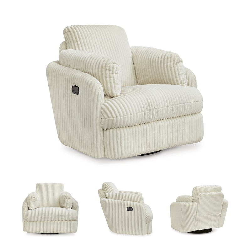 Signature Design by Ashley Tie-Breaker Swivel Glider Recliner