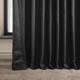 Exclusive Fabrics Faux Linen Extra Wide Room Darkening Curtain Panel
