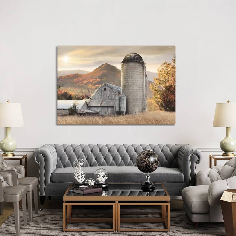 iCanvas "Autumn At The Farm" by Lori Deiter Canvas Print