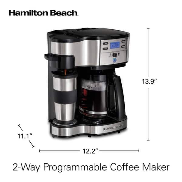 Hamilton Beach 'The Scoop' 2-Way Brewer Coffeemaker
