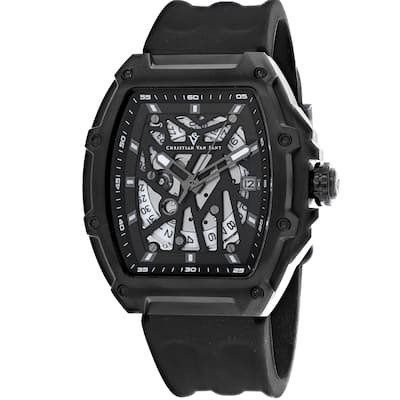 Christian Van Sant Men's Odyssey Black Dial Watch - CV6196 - 6 (36)