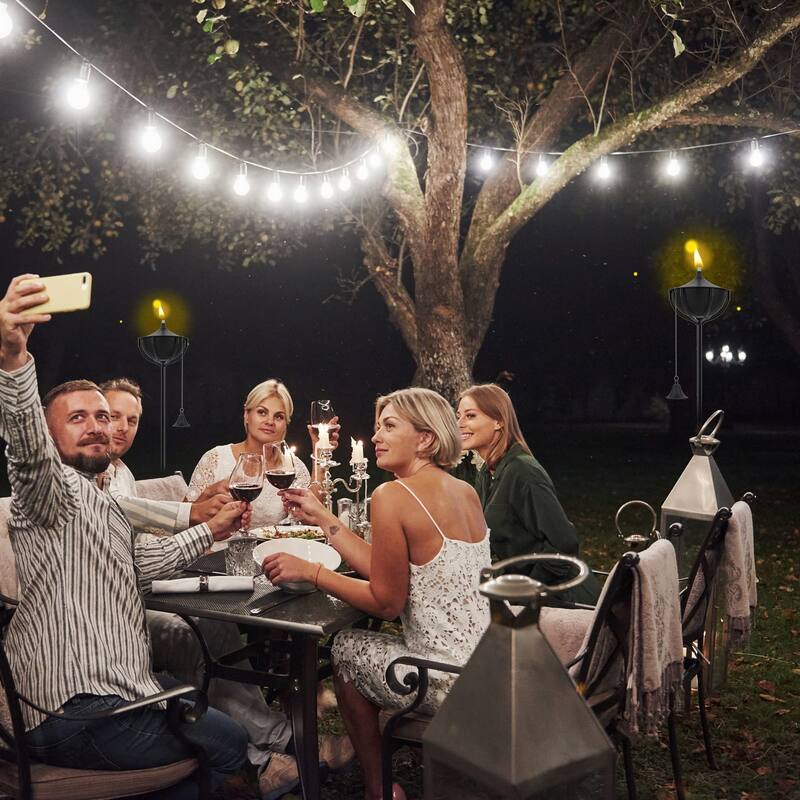 Maui Tiki Style Torch with 54" Pole