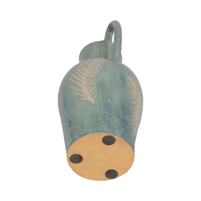 Sagebrook Home Green Terracotta Vase