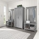 preview thumbnail 35 of 70, Key West Tall Storage Cabinet with Doors and Shelves by Bush Furniture