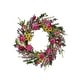 preview thumbnail 2 of 2, 24" Summer Flower Fruit Punch Wreath