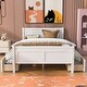 preview thumbnail 2 of 7, Full Size Wood Platform Bed with 4 Drawers, Elegant Design