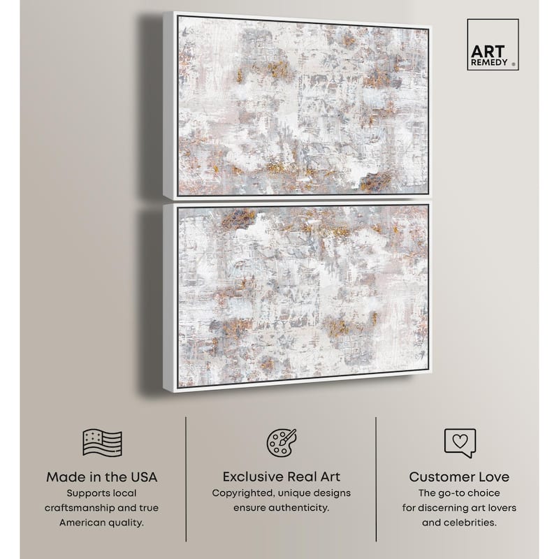Turbulence I Canvas by Art Remedy
