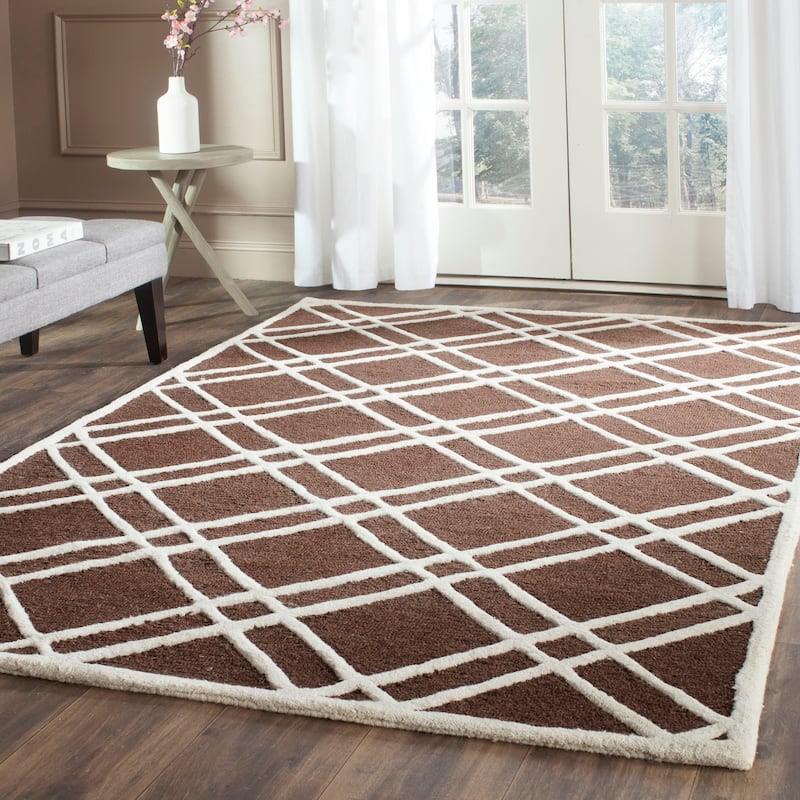SAFAVIEH Handmade Cambridge Polona Modern Moroccan Wool Rug