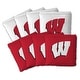 preview thumbnail 1 of 3, Wisconsin Badgers NCAA Dual Sided Pro Stop & Slide Cornhole Bags