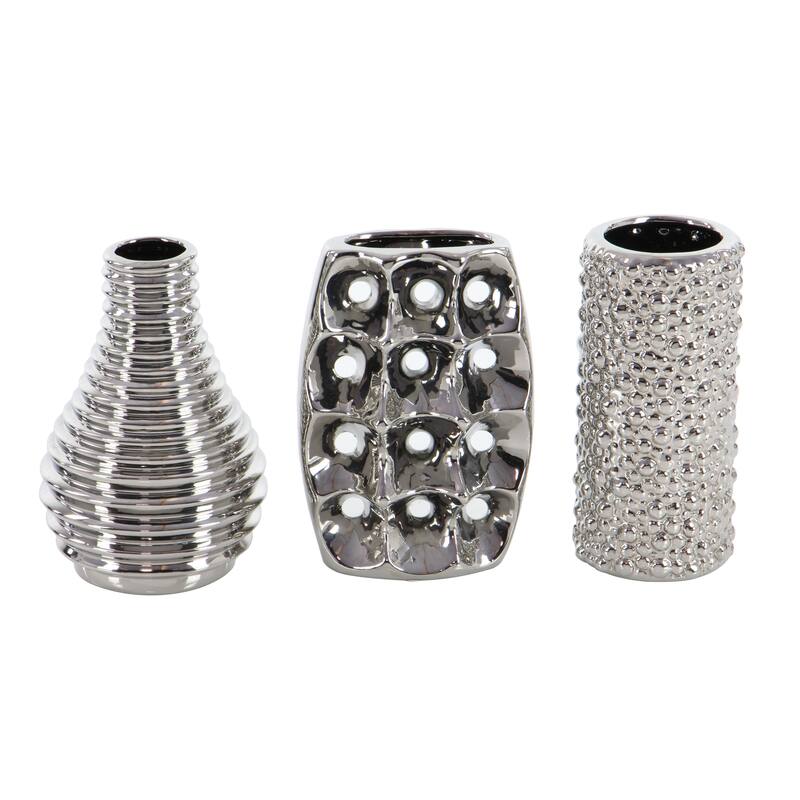 Stoneware Modern Vase (Set of 3)