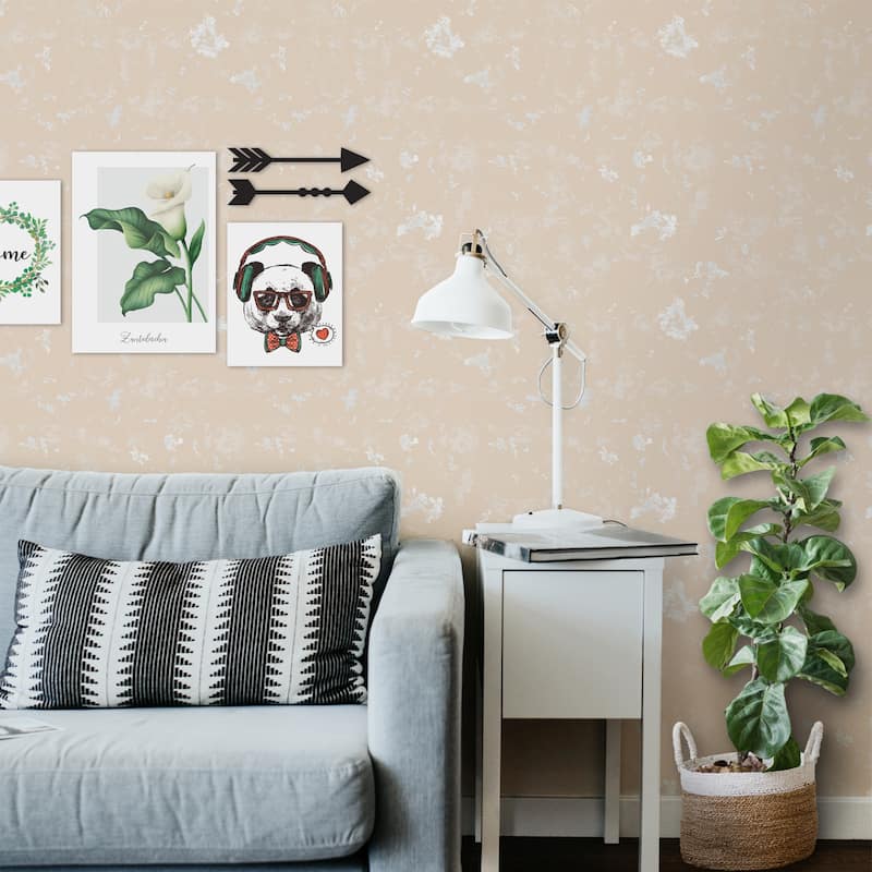 SUSSEXHOME Removable Wallpaper-Waterproof, Strippable, Light Resistance & Cleanable Wall Paper Roll-Wallpaper-Bright Pieces