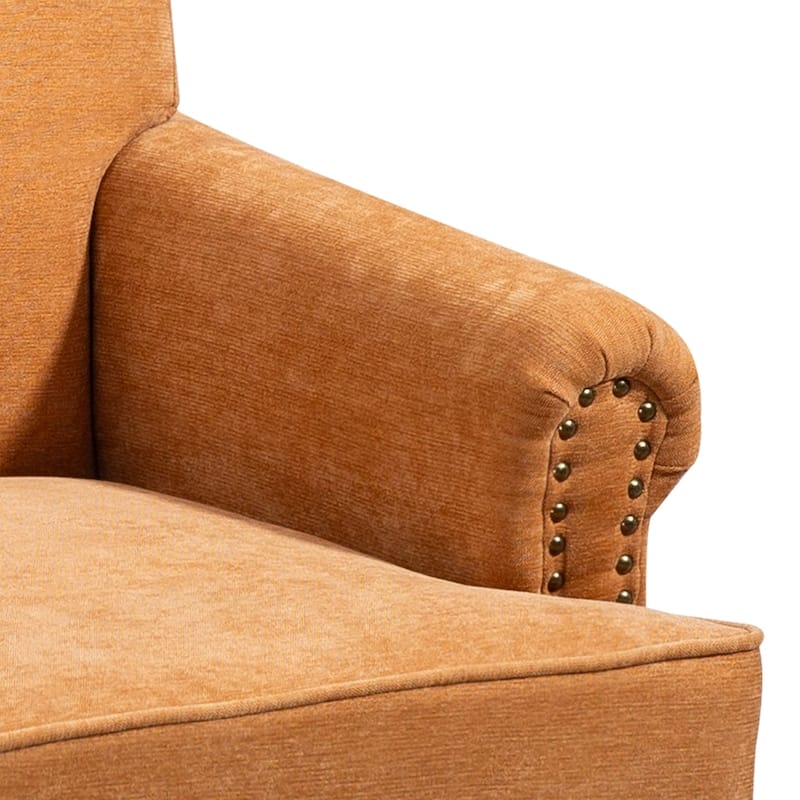 Comfy Chenille Club Sofa Chair